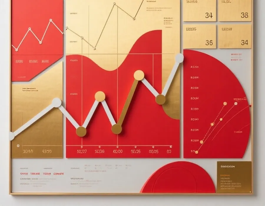 历史数据图表分析示意图